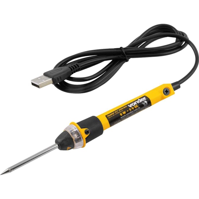 Ferro de Solda 6W USB 7465006001 VONDER-299173f2-18ae-436b-8845-de6d21b0c74a