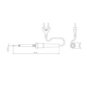 Ferro de Solda 70W  43752507 TRAMONTINA MASTER