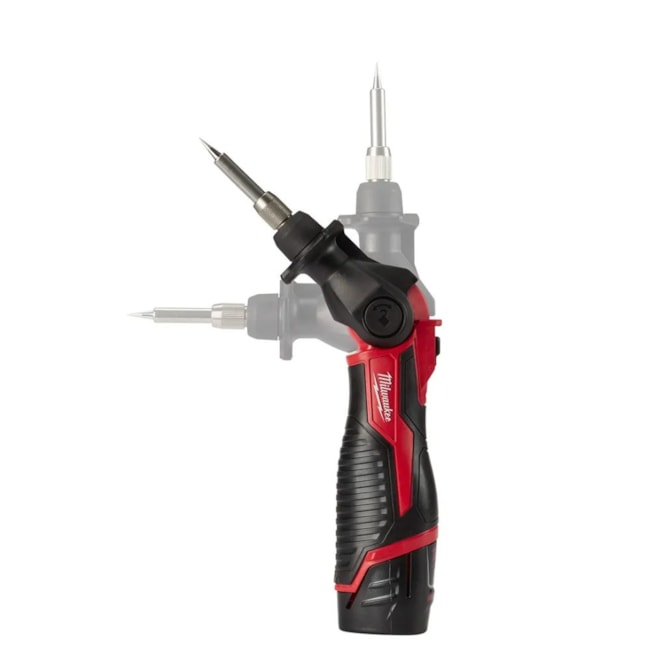 Ferro de Solda 90W 12V com Bateria 1,5Ah Carregador Bivolt e Bolsa 2488-159N MILWAUKEE-60d81846-cf32-4eda-acdf-ad683a46865d