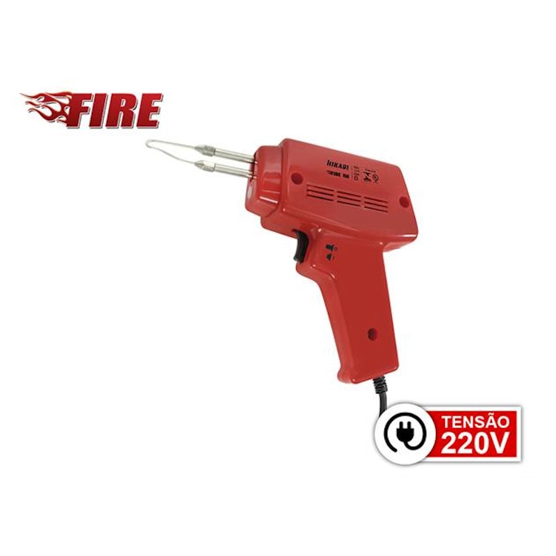 Hikari① Ferro de Solda Pistola FIRE 150 HIKARI - Anhanguera Ferramentas