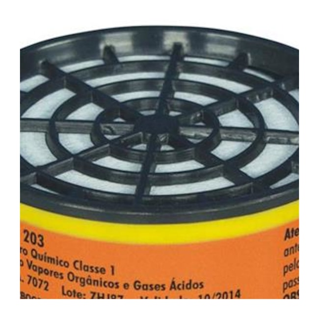 Filtro da Mascara Respiratoria CG 306 RC 203 CARBOGRAFITE-9191a0df-dbde-41b8-85e9-da97151a4b1f