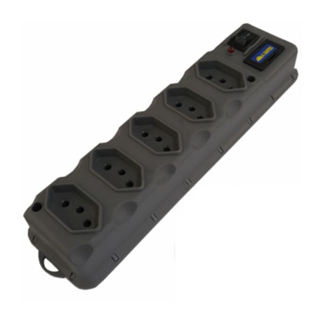 Filtro de Linha Bivolt com 6 Tomadas e Fusível de Segurança 3046 ASANTOS-33ef3241-1b18-4280-8c65-d6ae2b305497