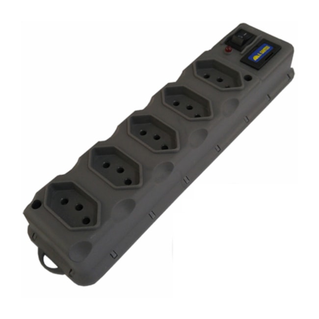 Filtro de Linha Bivolt com 6 Tomadas e Fusível de Segurança 3046 ASANTOS-fb1fadaa-cfeb-4f96-989c-96ece0b93e7f