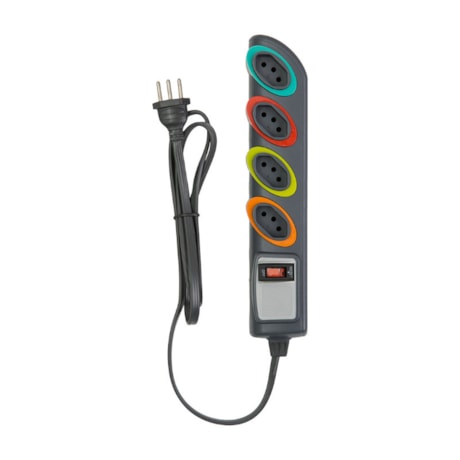 Filtro de Linha Bivolt PP 3x0.75mm² 1.3m DN1646 DANEVA-02ec4801-bee3-4951-bd81-e0160ae69e65