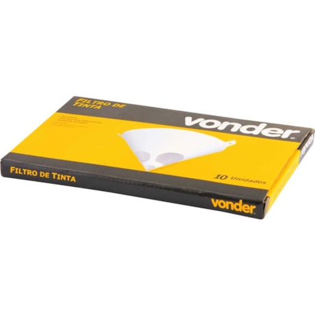 Filtro de Tinta para Pistola de Pintura com 10 Peças 6220000010 VONDER-1e11cbdf-f296-4a85-a963-c7ea3f097e7a