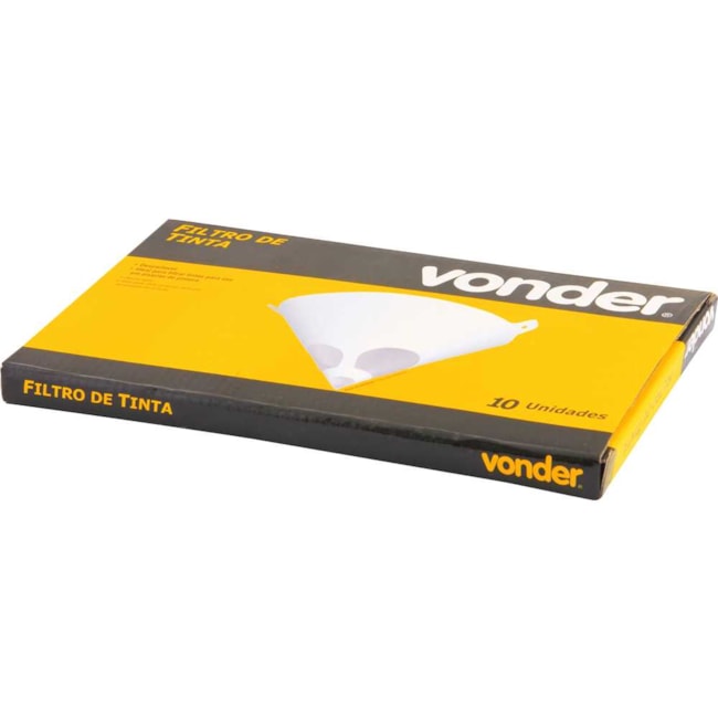 Filtro de Tinta para Pistola de Pintura com 10 Peças 6220000010 VONDER-a4e494d8-7de4-4d76-b278-0d8344e49558