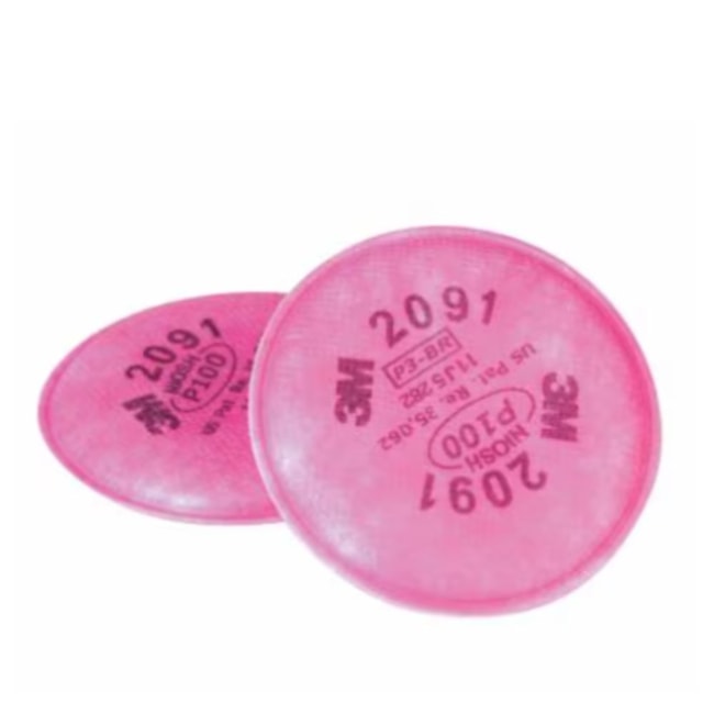 Filtro para Máscara Respiratória  Alta Eficiência 2091 P100 3M-fa970785-b268-4a99-af61-df8e623505b0