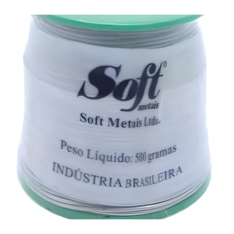 Fio de Estanho 1.00mm 40x60 Carretel 500 Gramas Verde SR40.Q10 SOFT-39f49b4f-a8ca-4f09-a7c8-6c70f3c41385