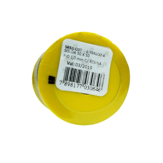 Fio de Estanho 1.00mm 50x50 Carretel 500 Gramas SR50.Q10 SOFT-4a419410-0364-4da8-b942-77c6544559a5