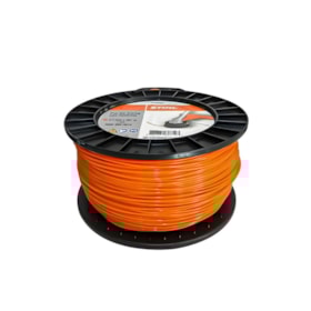 Fio de Nylon 2.4mm x 261mts Redondo Laranja Rolo 0000-930-3618 STIHL