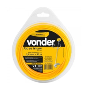 Fio de Nylon 3,0mm x 5 m Redondo 3373300050 VONDER