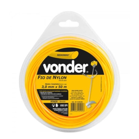 Fio de Nylon 3,0mm x 5 m Redondo 3373300050 VONDER-18cbc124-98b8-4f9c-baf7-9f6c6579b509