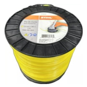 Fio de Nylon Amarelo 3.0mm x 300 Metros para Roçadeira 0000-930-3624 STIHL