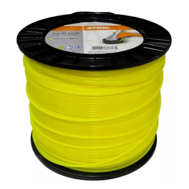 Fio de Nylon Amarelo 3.0mm x 312 Metros para Roçadeira 0000-930-3800 STIHL-21a7c05b-dbe7-4093-8d62-acae5cf89fa2
