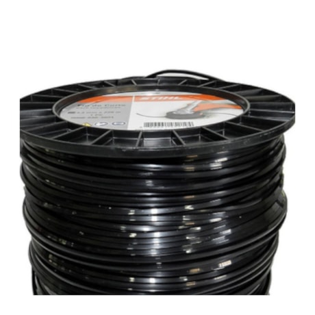 Fio de Nylon Quadrado 3.30mm por Metro Preto 0000-930-3801 STIHL-e127d0b7-9bdf-404a-8f0b-80c1b8db995b