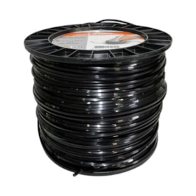 Fio de Nylon Quadrado 3.30mm por Metro Preto 0000-930-3801 STIHL