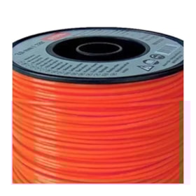 Fio de Nylon Redondo 2,4mm por Metro Laranja 0000-930-3619 STIHL