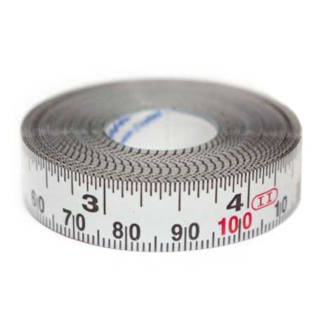 Fita Adesiva de Aço Graduada 13mm x 3,6m Branca SM412ME STARRETT-96ebc560-bc37-4a88-a4a0-5a465200c1ab