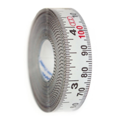 Fita Adesiva de Aço Graduada 13mm x 3,6m Branca SM412ME STARRETT-b26a6f92-5e09-4ec0-8349-ef8e32bebfe0