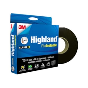 Fita Adesiva Isolante 19mm x 20m HIGHLAND 3M