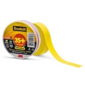 Fita Adesiva Isolante 19mm x 20m Scotch 35+ 3M 