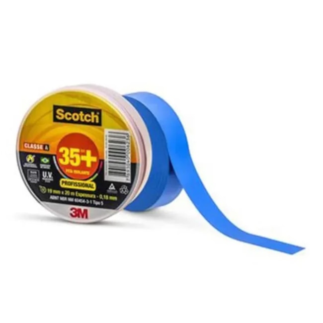 Fita Adesiva Isolante 19mm x 20m Scotch 35+ 3M -8c998481-1099-488a-a6e0-b1b4ab2d6bbf