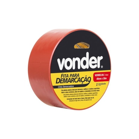 Fita Adesiva para Demarcação do Solo 48mm x 30m 10655043 VONDER-ae4eab41-e1db-46fa-bfa1-9a4d3950c4f6