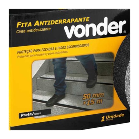 Fita Antiderrapante 50mm x 15m Preta 1014105015 VONDER-0848b54d-3bcf-44ec-93a8-a7ce5b125061