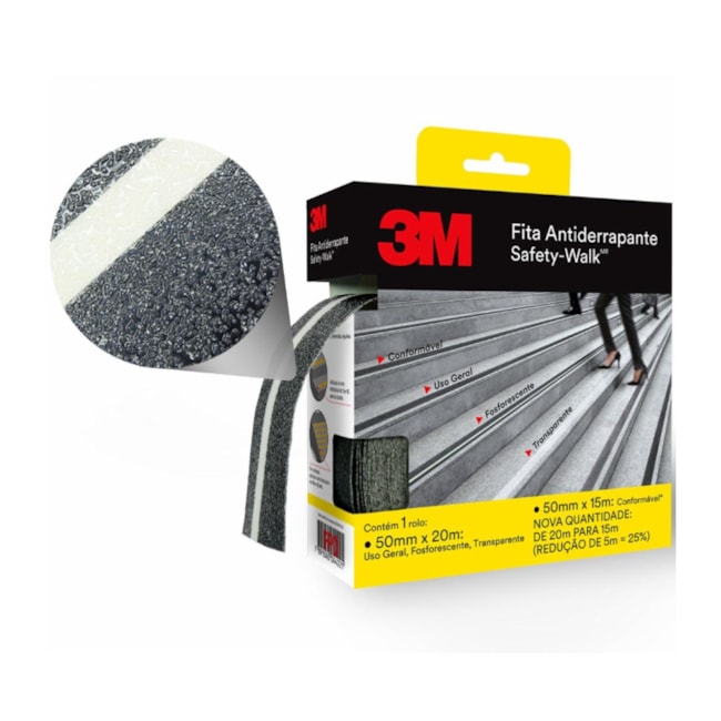 Fita Antiderrapante 50mm x 20m Fosforescente Uso Geral Safety Walk HB004521850 3M-5625625d-5e54-40fa-9bf4-53801d854192