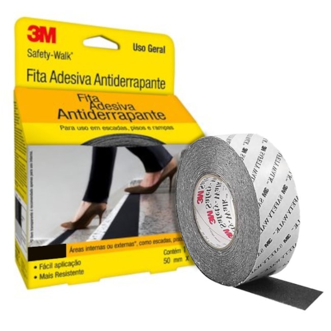 Fita Antiderrapante 50mm x 5m Cinza Safety Walk H0001912478 3M -f29dbfa6-140d-4c8c-9f88-91cd43b57cc0