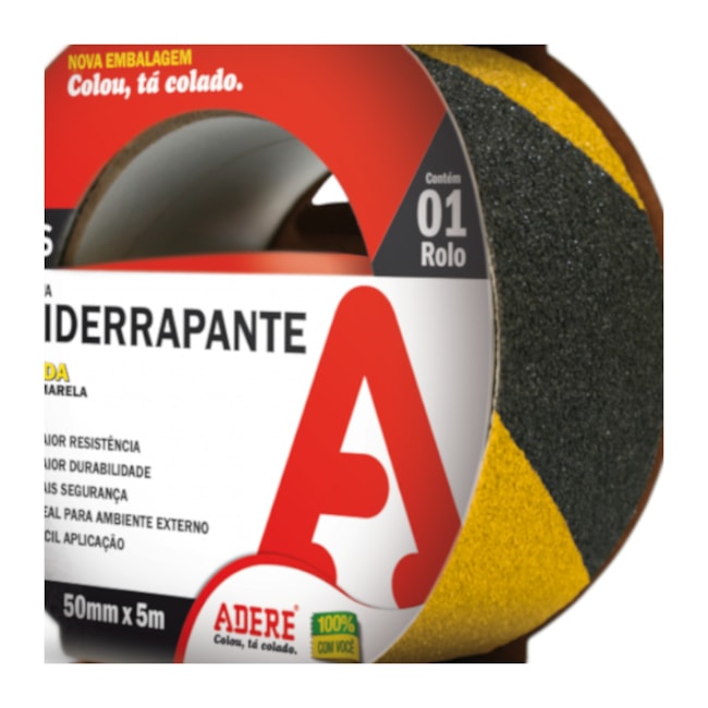 Fita Antiderrapante 50mm x 5m Zebra Amarela/Preta 866 ADERE-7aa699d4-c158-4db8-84d8-b378df2d5110