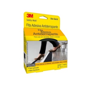 Fita Antiderrapante Preta 50mmx5m SAFETY WALK 3M