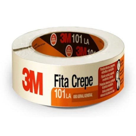 Fita Crepe Adesiva Uso Geral 24mm x 50m 101LA 3M-96859034-badc-49f4-a8e9-2572430a14d7