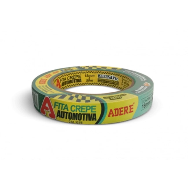 Fita Crepe Automotiva 18mm x 50m Verde 525S ADERE-ab3ce5cc-2b0a-4bad-a4ba-cb0fe9928afc