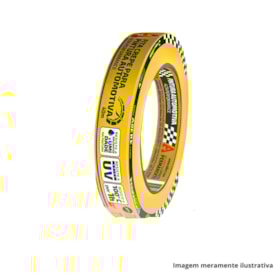 Fita Crepe Automotiva 48mm x 40m Amarela A128RA ADERE