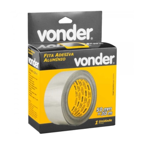 Fita de Alumínio 50mm x 30 Metros 1139503000 VONDER