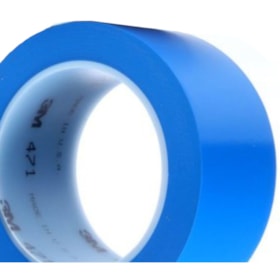 Fita de Demarcação de Solo Branca 100mm x 30m 471 3M 