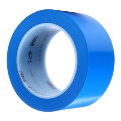 Fita de Demarcação de Solo Branca 100mm x 30m 471 3M 