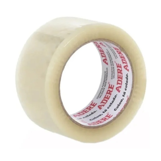 Fita de Empacotamento Transparente 45mm x 40m 710U ADERE-13f61775-58c7-488f-9fb8-181cb456d51b