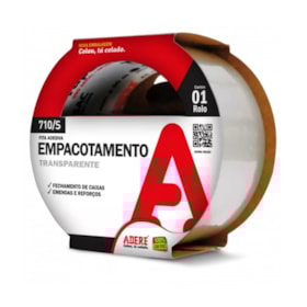 Fita de Empacotamento Transparente 48mm x 100m 710S ADERE