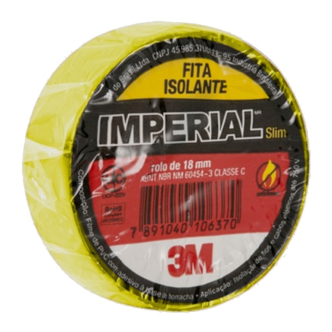 Fita Isolante 18mm x 20m IMPERIAL COLORS 3M -68d61fe5-9ec6-404c-a949-c8fa0f2e467b
