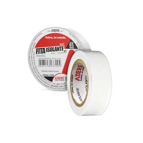 Fita Isolante 19mm X 10m ADERE -107bf8dc-cff6-436f-8e99-0fbb1aa5fe4f