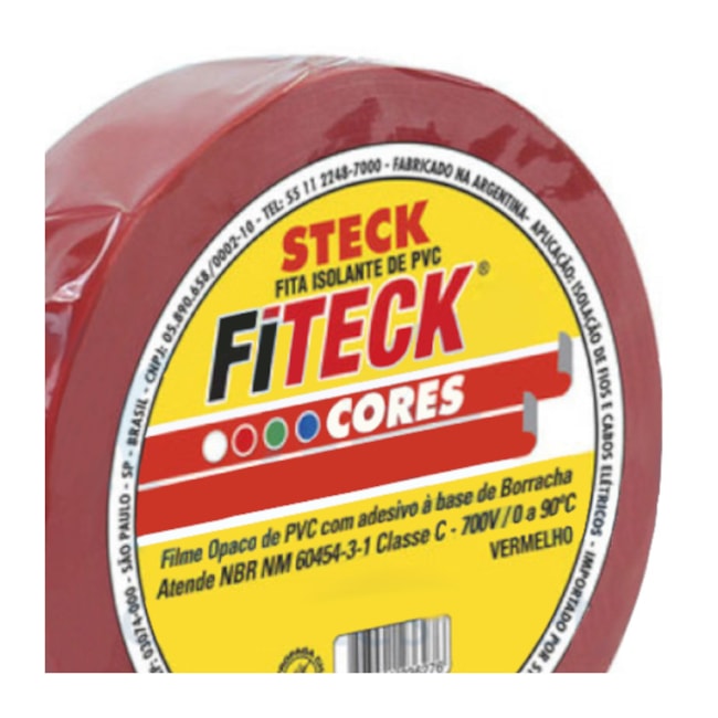 Fita Isolante Adesiva Fiteck 18mm x 20m Vermelha SFT1320VM STECK
-048a2478-b953-4346-b4a7-7ed5fcf534e9