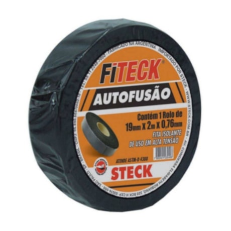 Fita Isolante Auto Fusão 19mm x 2m SFT7602 STECK-6eb8cddd-186f-480a-963e-c08910c2753b