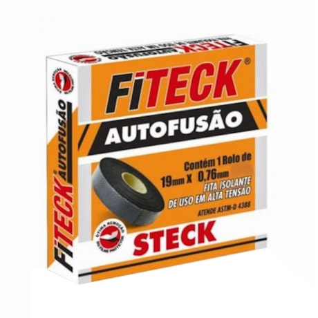 Fita Isolante Auto Fusão 19mm x 2m SFT7602 STECK-f6e9726d-9c56-4dbc-b7c6-f2a4bc155b25