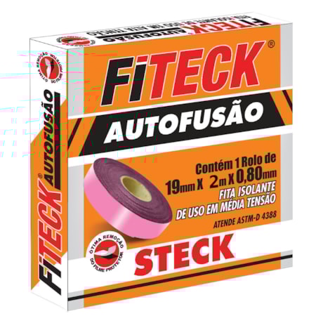 Fita Isolante Auto Fusão 19mm x 2m SFT8002 STECK-e14fcd95-7b36-424f-8f92-349698035733