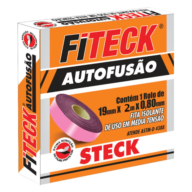 Fita Isolante Auto Fusão 19mm x 2m SFT8002 STECK-56a4bdbb-9628-4c11-a157-2db0718b0ba5