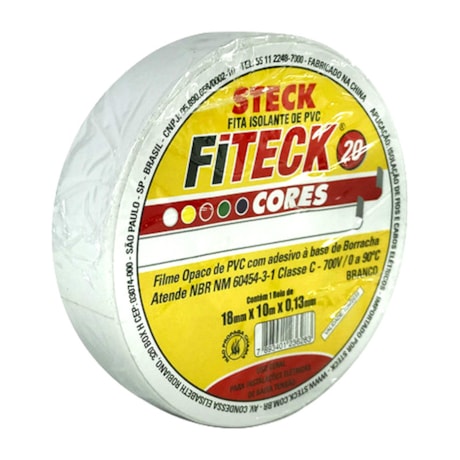 Fita Isolante Fiteck 18mm x 10m SFT1310 STECK