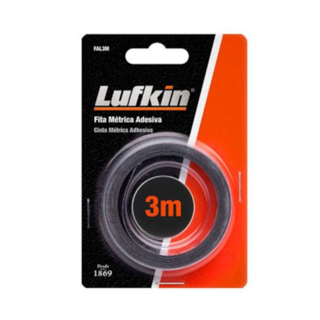 Fita Métrica Adesiva 3 Metros FAL3M LUFKIN-39971e85-db87-49de-acab-5fa9da22e03f