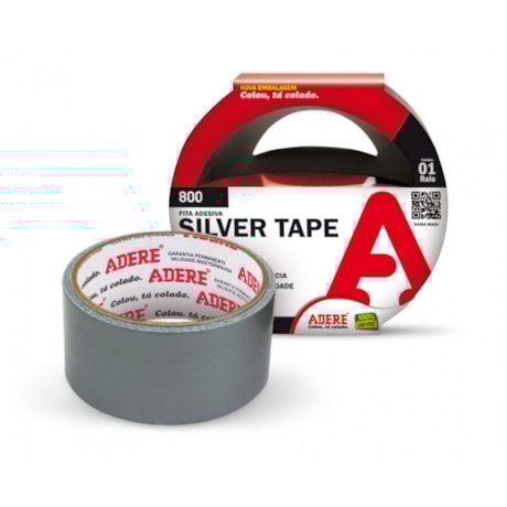 Fita Silver Tape 45mm X 25m 800 ADERE-396f9915-7beb-4a2b-9b8a-0af5faf893ec